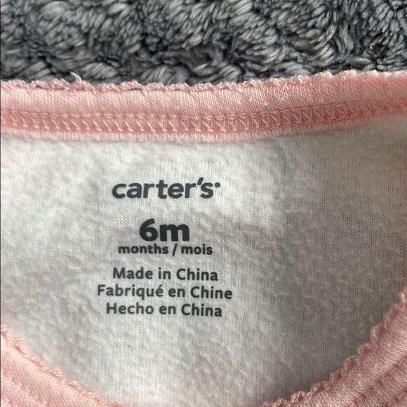 Adorable Heart Print Kids Pajamas and cat print sleep sack bundle 3-6months - Picture 4 of 7